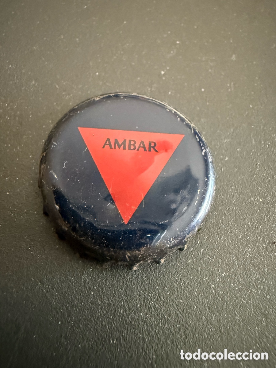 Coleccionismo de cervezas: Chapa. Cerveza. AMBAR - Foto 1