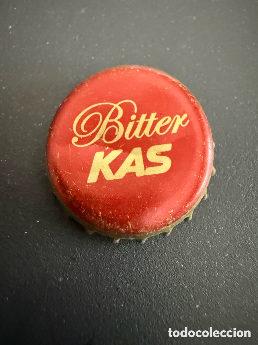 Coleccionismo de cervezas: Chapa. BITTER KAS //// - Foto 1