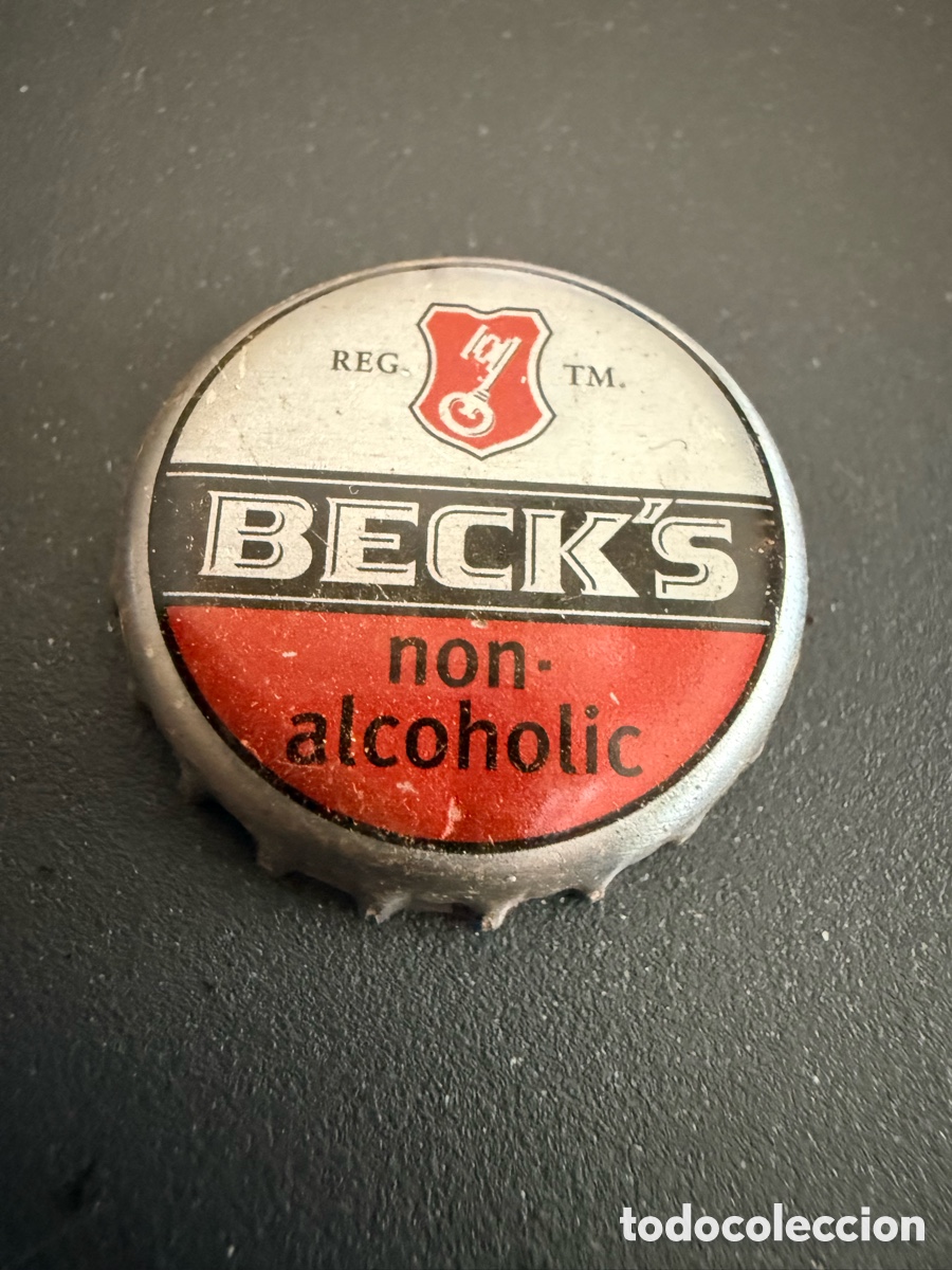 Coleccionismo de cervezas: Chapa cerveza. BECK&rsquo;S. Sin alcohol