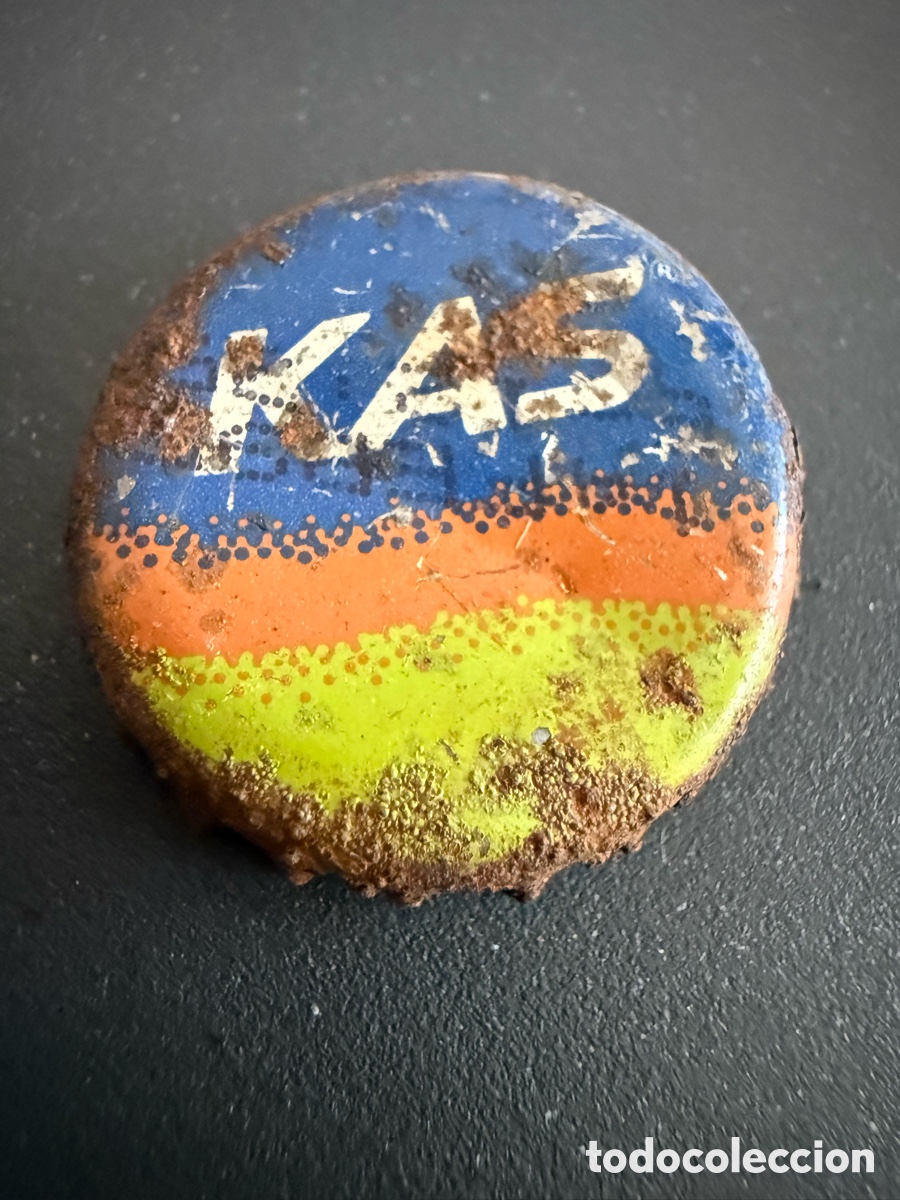 Coleccionismo de cervezas: Chapa. Refresco. KAS - Foto 1