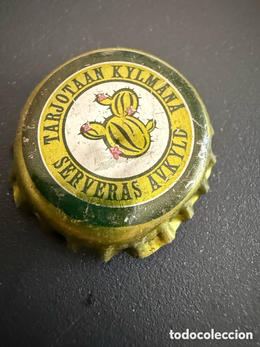Sammeln von Brauereiartikeln: Chapa Refresco. FINLANDIA