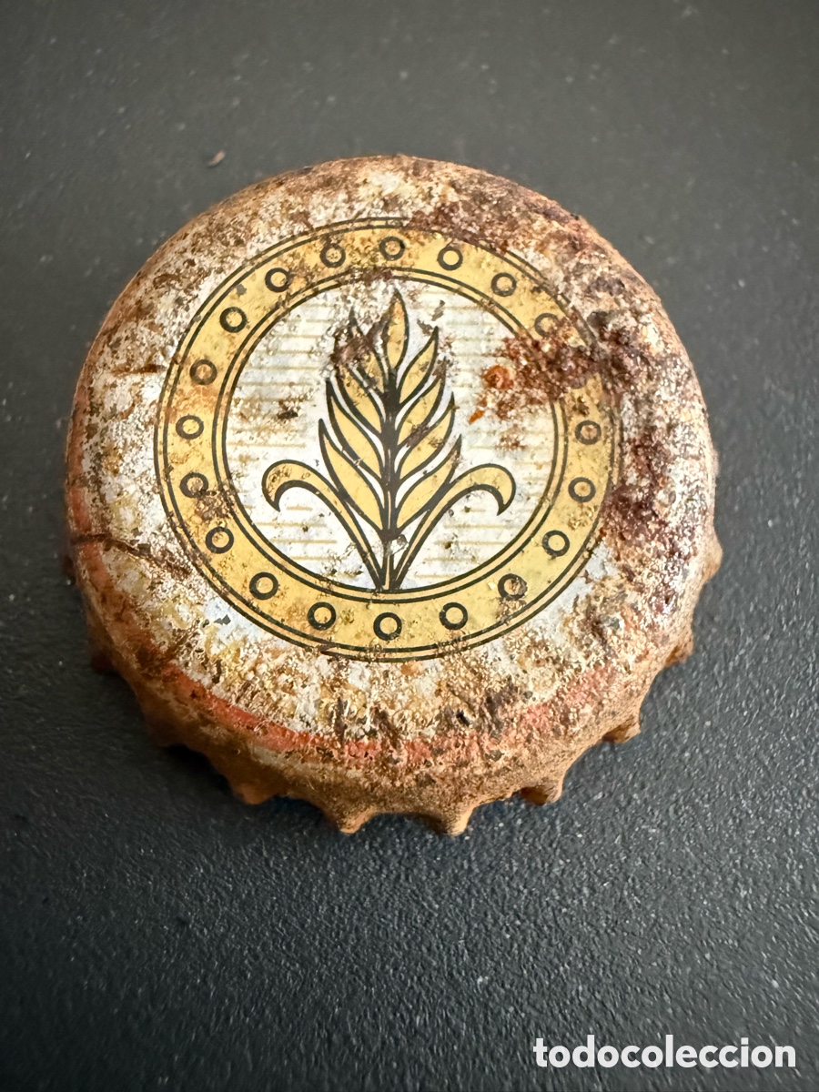 Sammeln von Brauereiartikeln: Chapa Cerveza. SAN MIGUEL