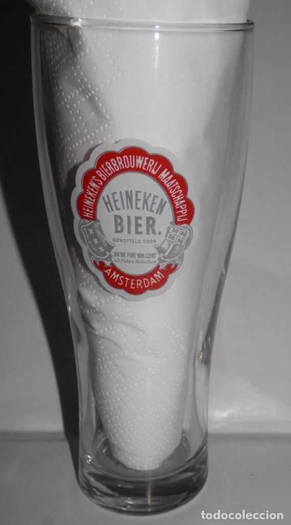 Sammeln von Brauereiartikeln: VASO DE LA CERVEZA HEINEKEN