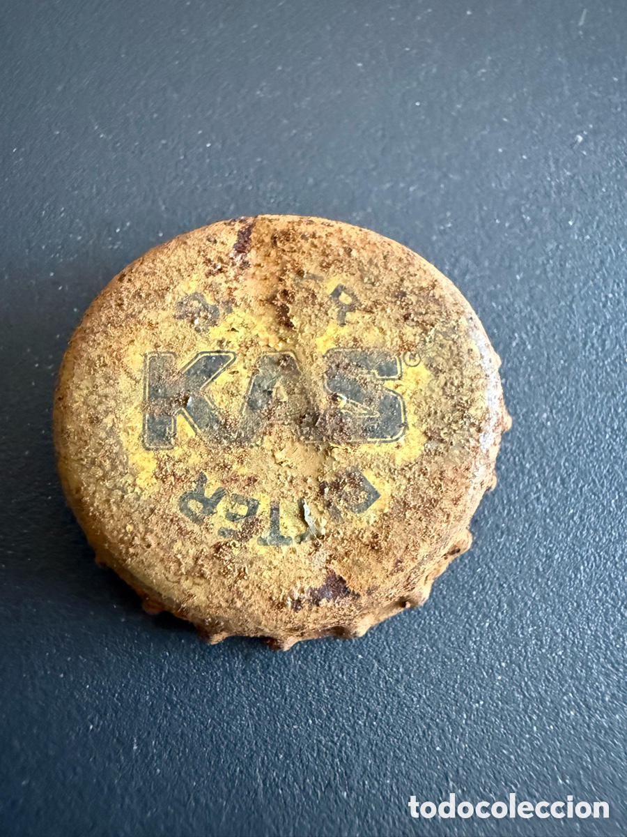 Coleccionismo de cervezas: Chapa. BITTER KAS /// - Foto 1