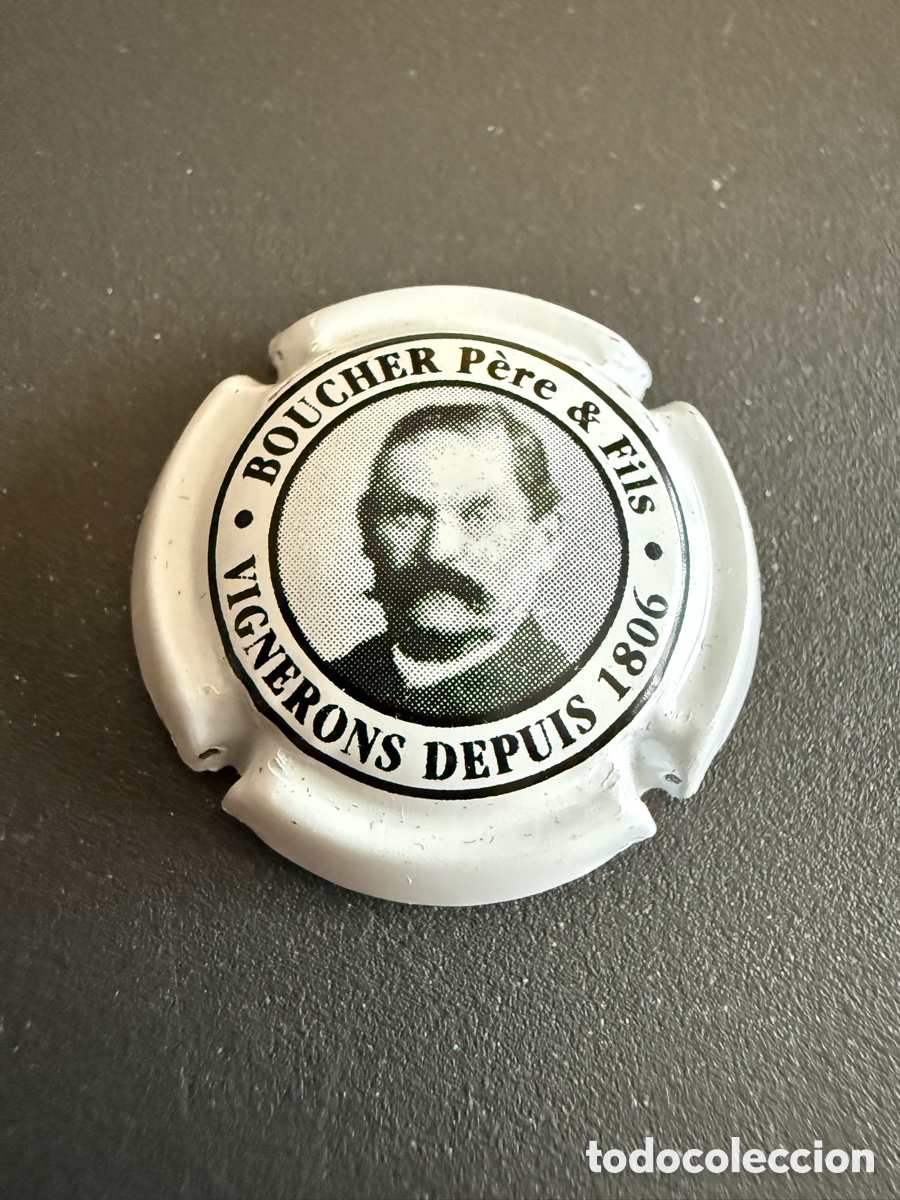 Coleccionismo de cervezas: Placa Cava. Boucher Pere & Fils
