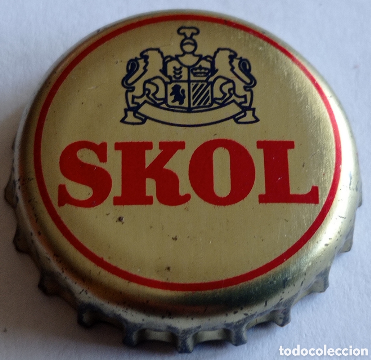 Coleccionismo de cervezas: TAP&Oacute;N CORONA CERVEZA SKOL