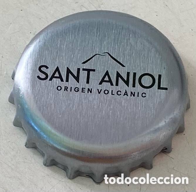 Coleccionismo de cervezas: BOTTLE CAP TAP&Oacute;N CORONA KRONKORKEN WATER EAU CHAPA AGUA SANT ANIOL (3).GIRONA.--LOTE N.94---CARMANJO