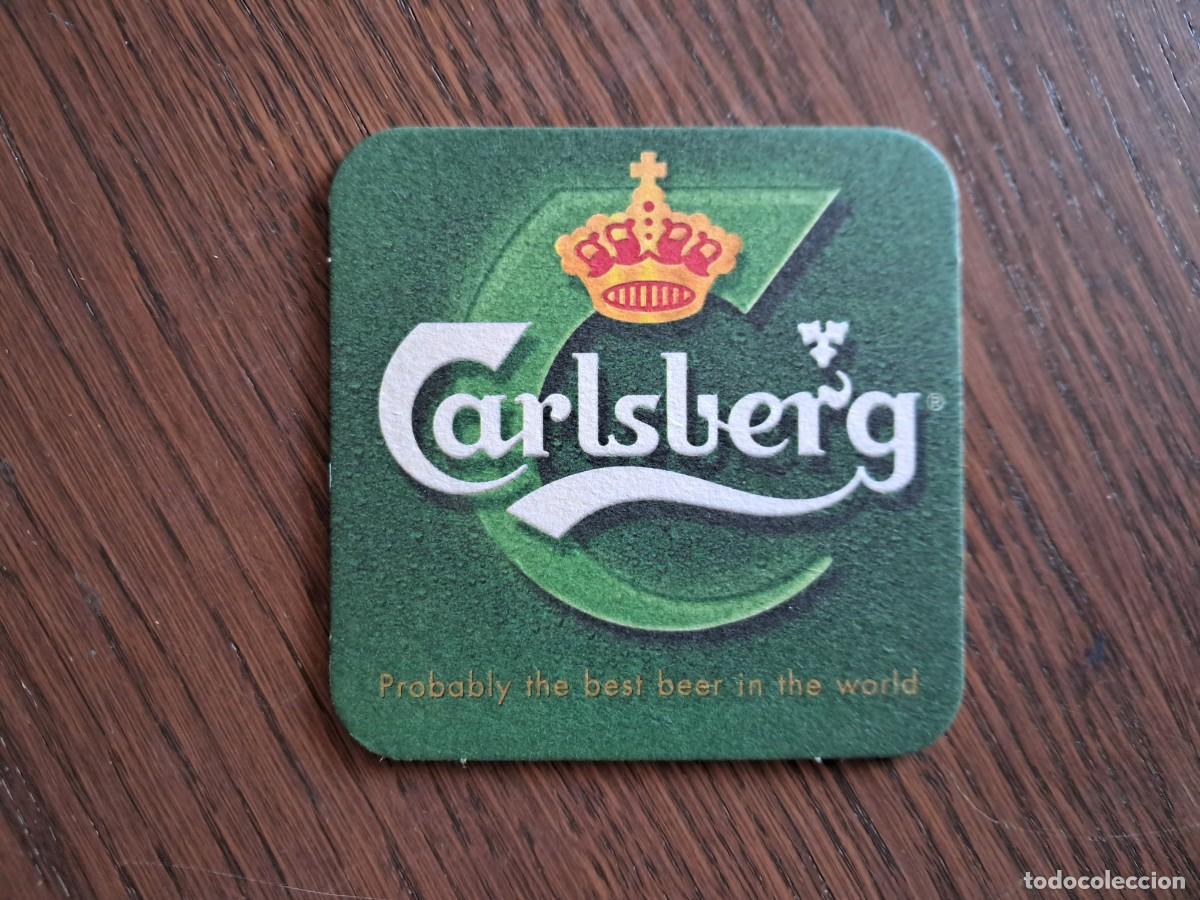 Coleccionismo de cervezas: posavasos de cerveza, Carlsberg.