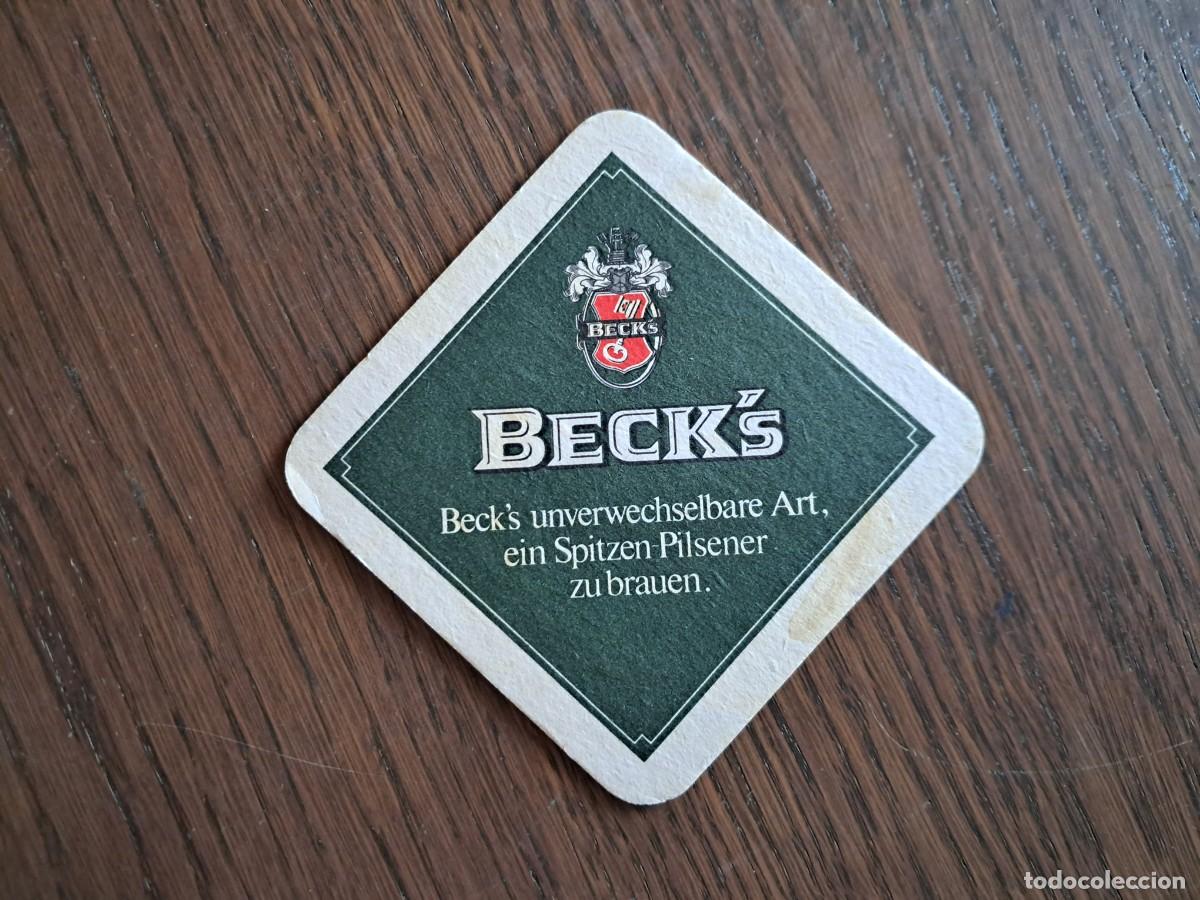 Coleccionismo de cervezas: posavasos de cerveza, Beck's.