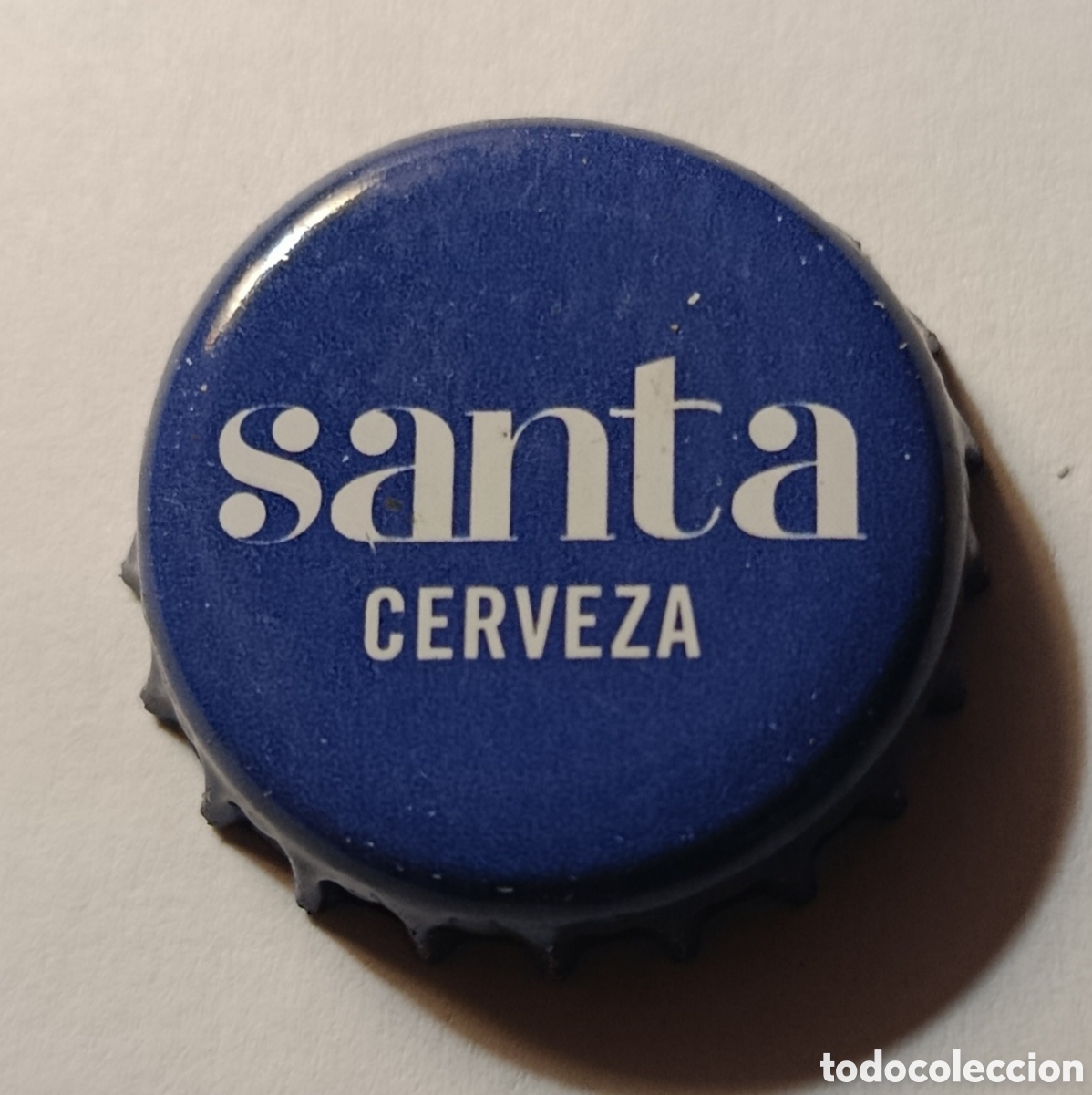 Coleccionismo de cervezas: CHAPA CERVEZA SANTA (Asturias)