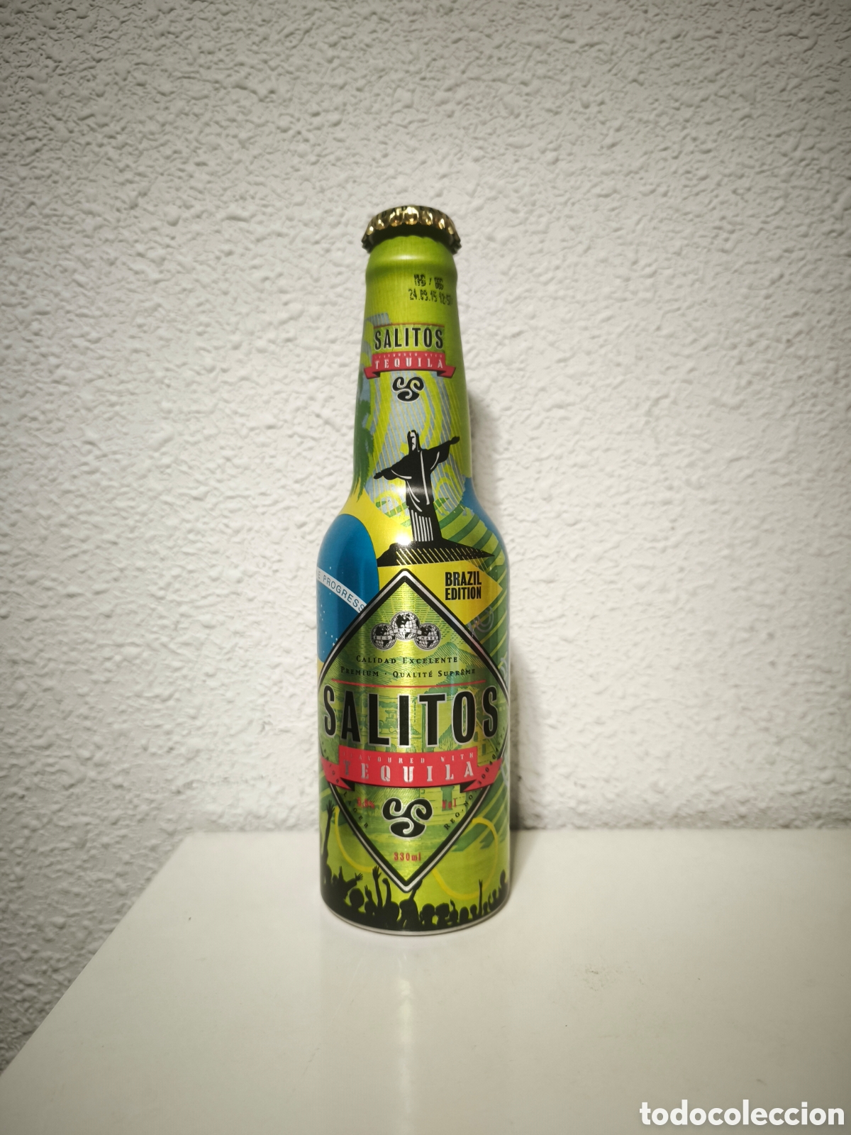Coleccionismo de cervezas: Botella cerveza Salitos Brazil