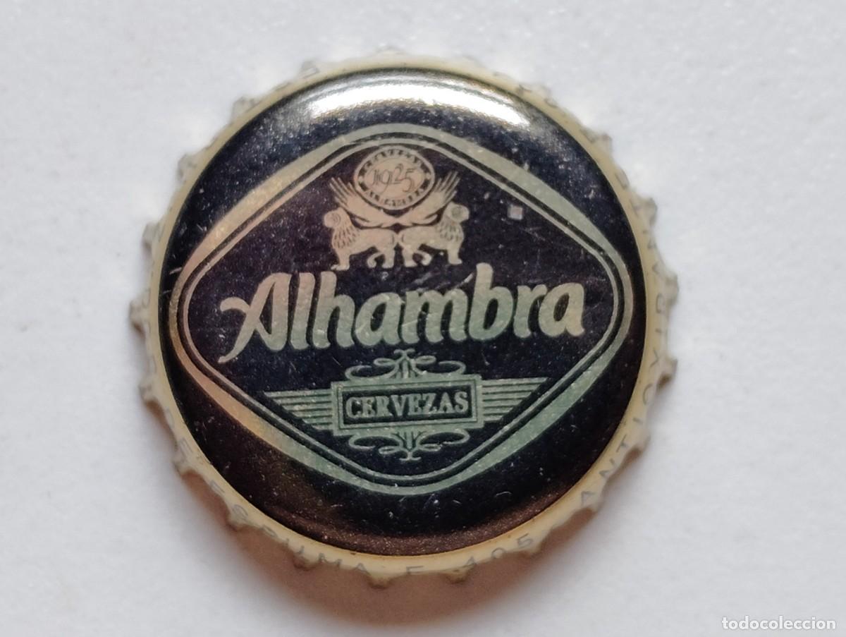 Coleccionismo de cervezas: TAPON CORONA CERVEZA ESPA&Ntilde;A ALHAMBRA (TCI) E405 E224. USADO