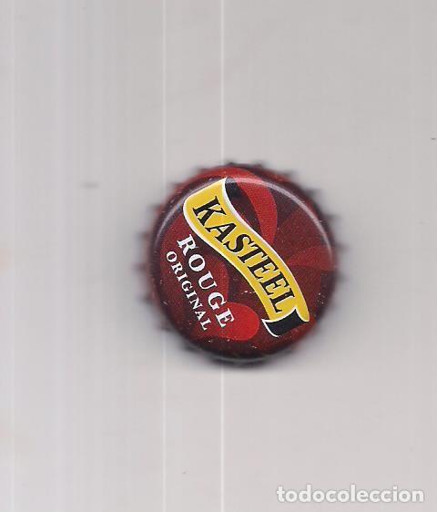 Coleccionismo de cervezas: 1 tarjeta Kasteel rouge original HB de B&eacute;lgica