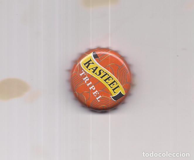 Coleccionismo de cervezas: 1 tarjeta Kasteel tripel Dap de B&eacute;lgica