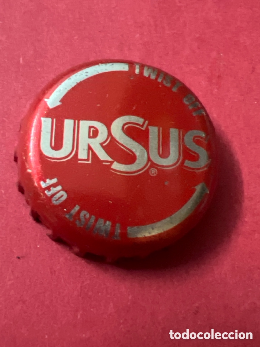 Coleccionismo de cervezas: T4/X80/K6. CHAPA CERVEZA - RUMAN&Iacute;A - Ursus