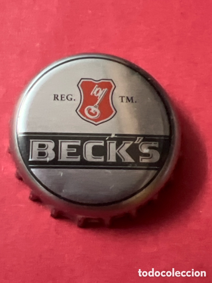 Coleccionismo de cervezas: T4/X80/N6. Chapa Cerveza Becks