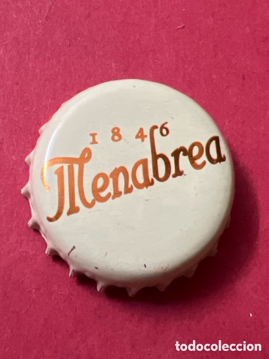 Coleccionismo de cervezas: T4/X80/P2. CHAPA CERVEZA - ITALIA - Menabrea 1846