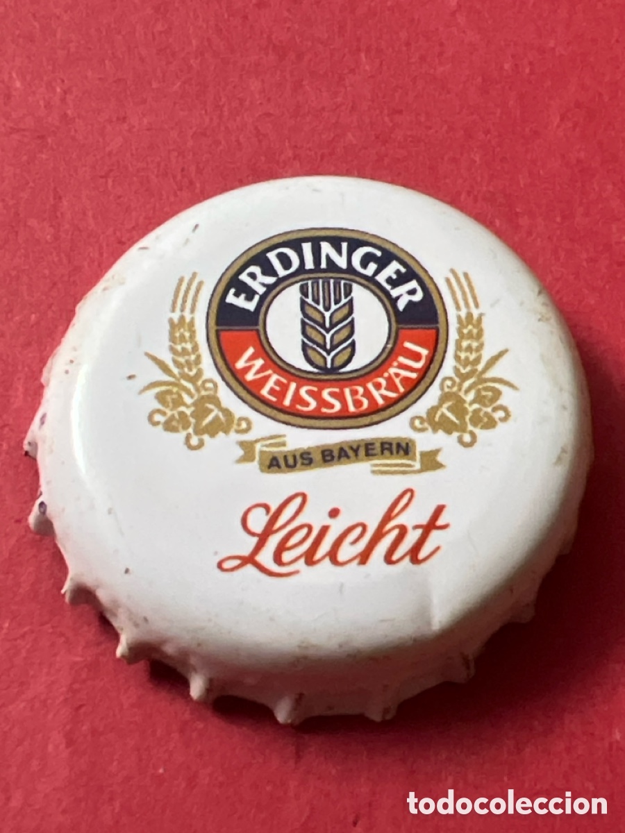 Coleccionismo de cervezas: T4/X73/B6. CHAPA CERVEZA - Erdinger Weissbr&auml;u Leicht - ALEMANIA