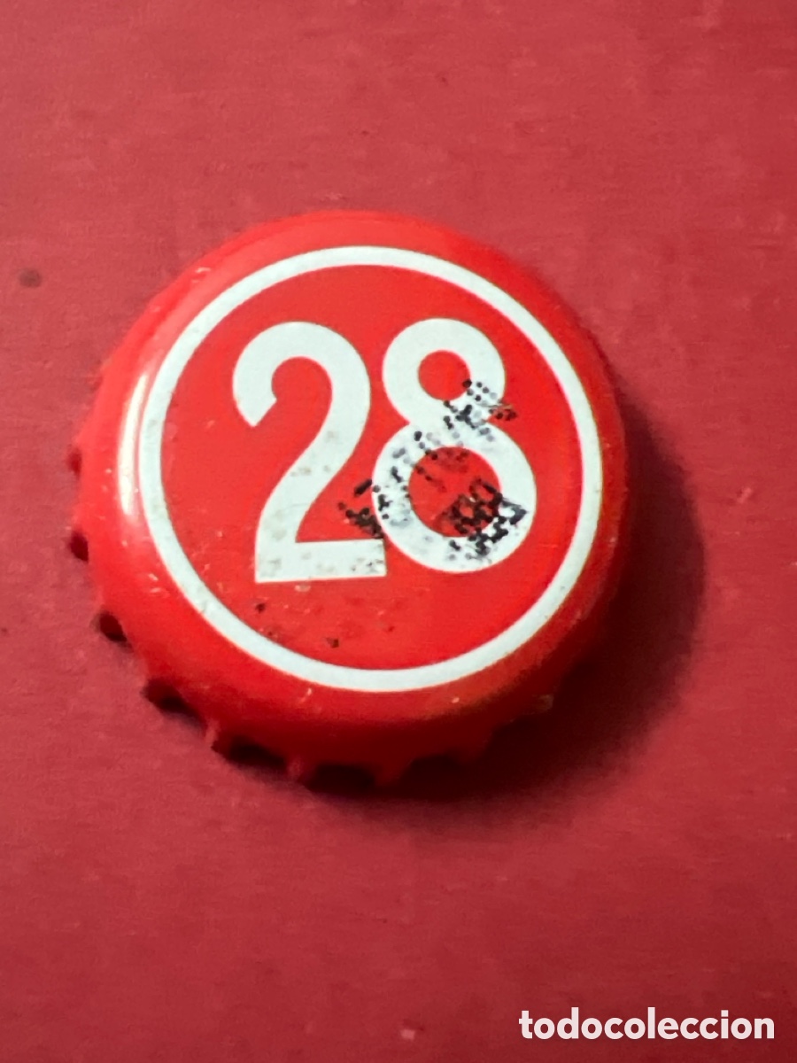 Coleccionismo de cervezas: T4/X73/D6. CHAPA CERVEZA - B&Eacute;LGICA - 28