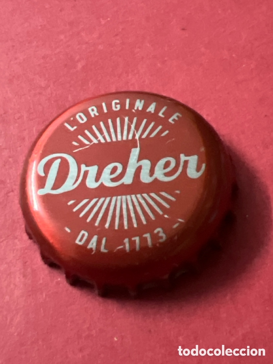 Coleccionismo de cervezas: T4/X73/E5. CHAPA CERVEZA - Dreher L'originale dal 1773