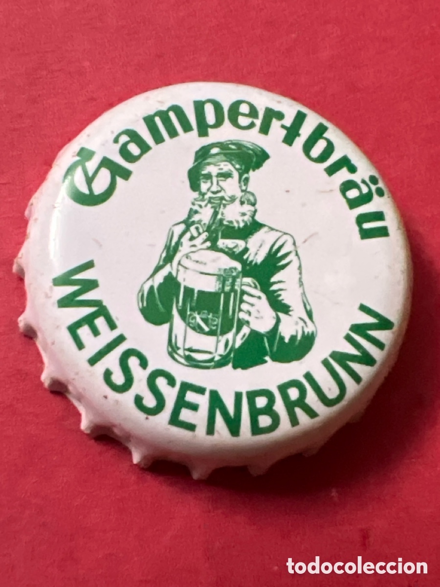 Coleccionismo de cervezas: T4/X73/H1. CHAPA CERVEZA - Gampertbr&auml;u Weissenbrunn