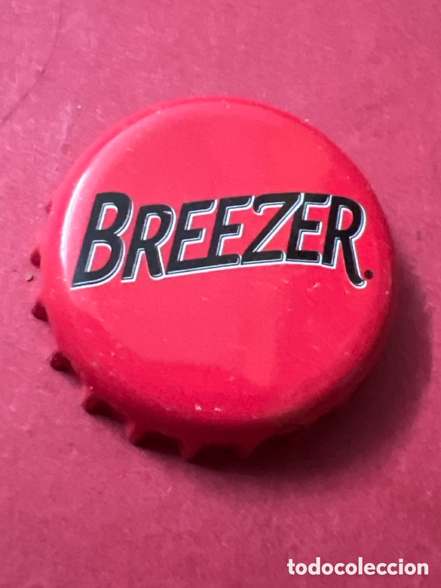Coleccionismo de cervezas: T4/X73/H3. CHAPA - Bebida alcoh&oacute;lica - BREEZER