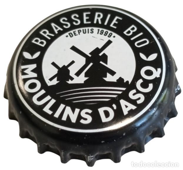 Coleccionismo de cervezas: Francia Capsule Bi&egrave;re Beer Crown Cap Brasserie Bio Moulins d'Ascq RP799 tap&oacute;n corona
