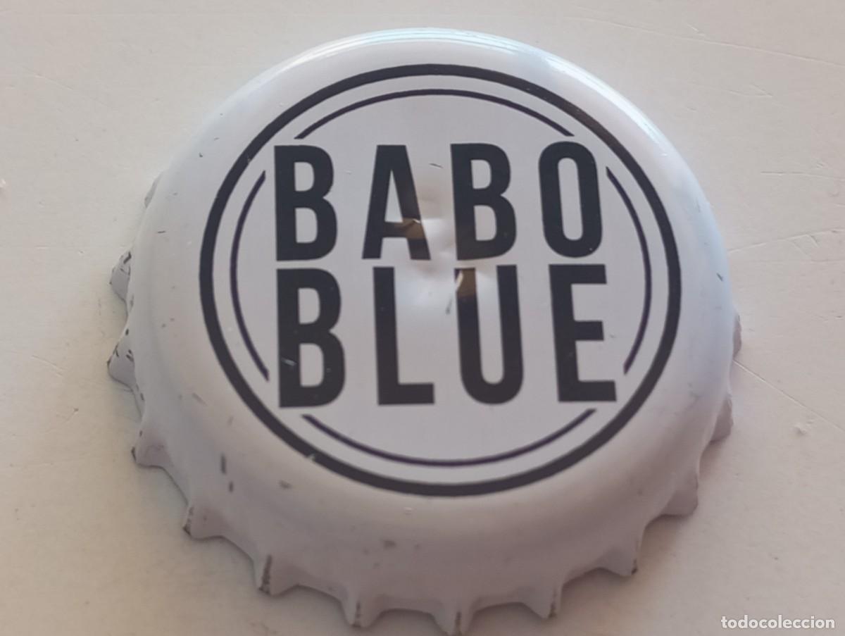 Coleccionismo de cervezas: Chapa tap&oacute;n corona de la cerveza alemana BABO BLUE