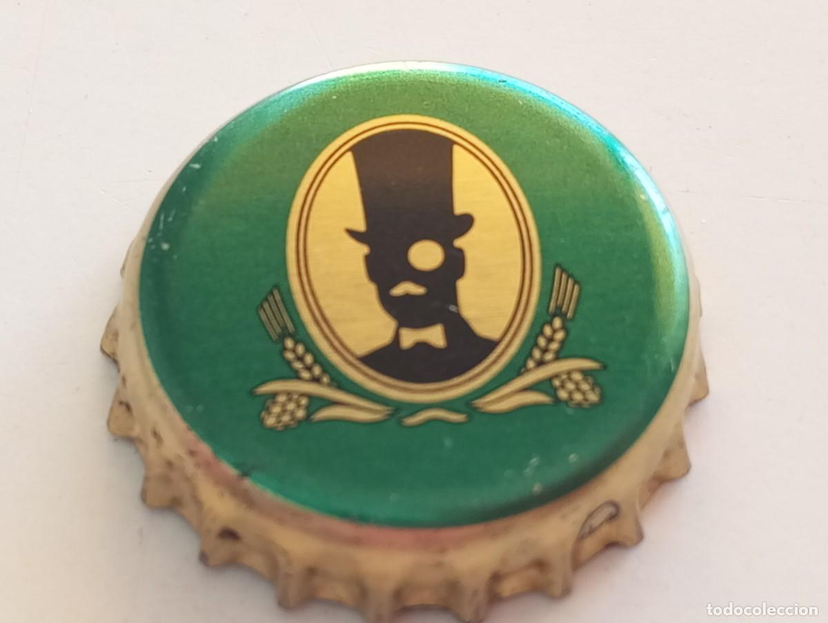 Coleccionismo de cervezas: Chapa tap&oacute;n corona de la cerveza alemana BELLHEIMER