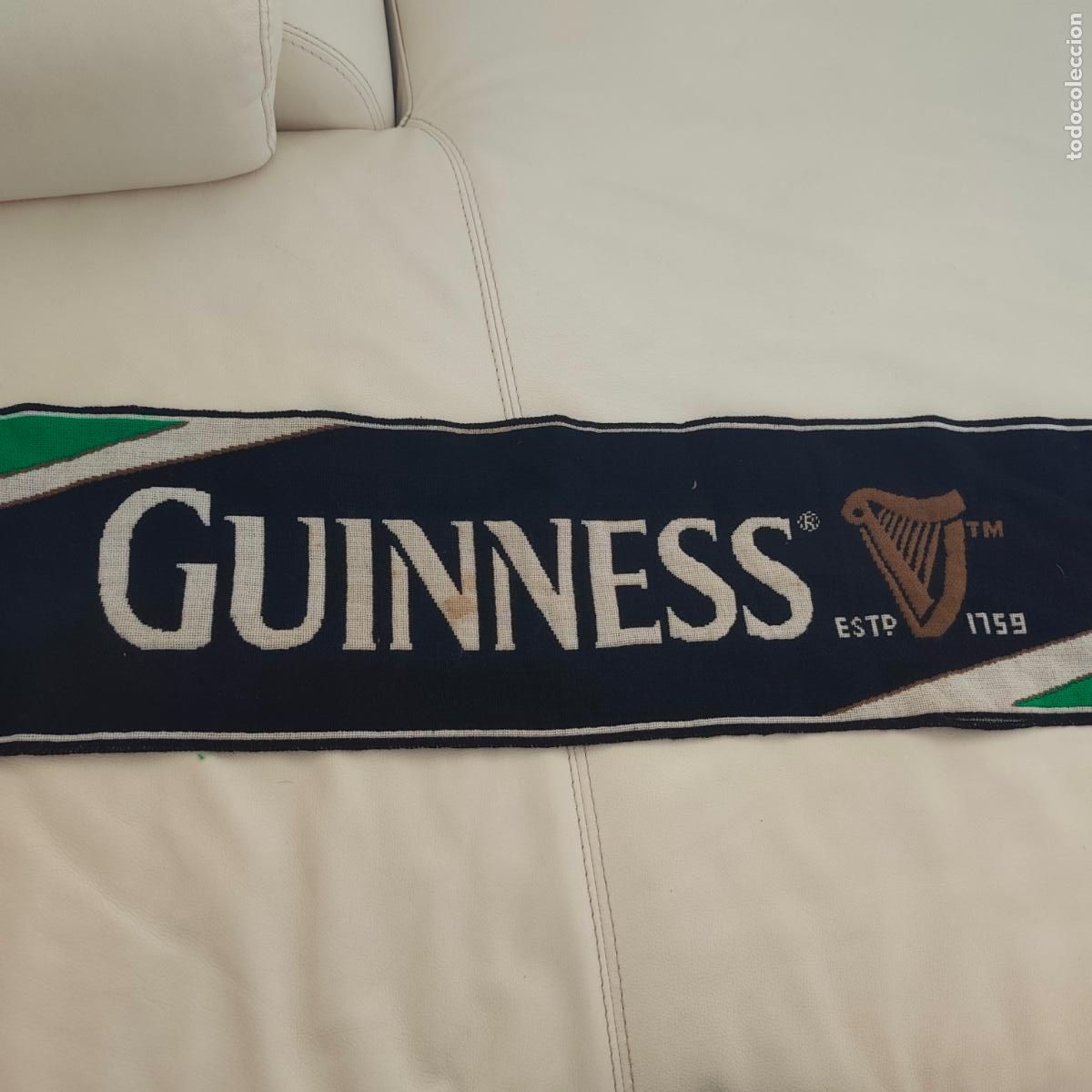 Coleccionismo de cervezas: Guinness. Cerveza bufanda