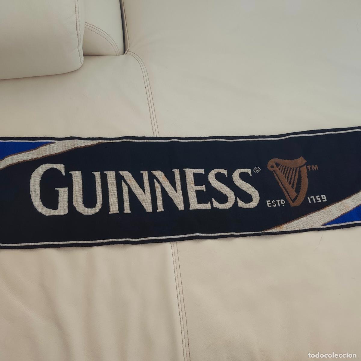 Coleccionismo de cervezas: Guinness. Cerveza bufanda