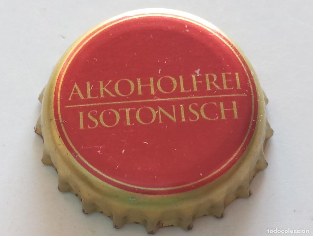 Coleccionismo de cervezas: Chapa tap&oacute;n corona de la cerveza alemana BOSCH ALKOHOLFREI ISOTONISCH
