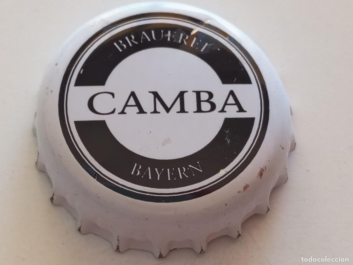 Coleccionismo de cervezas: Chapa tap&oacute;n corona de la cerveza alemana CAMBA BRAUEREI - BAYERN