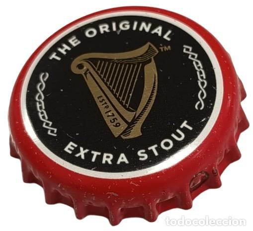 Coleccionismo de cervezas: Capsule Bi&egrave;re Beer Crown Cap Guinness The Original Extra Stout RP805 tap&oacute;n corona