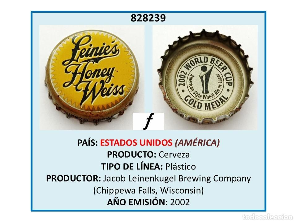 Coleccionismo de cervezas: TAPON CORONA CAPSULA CHAPA CERVEZA LEINIE'S HONEY WEISS - MUNDIAL FUTBOL 2002 (ESTADOS UNIDOS)