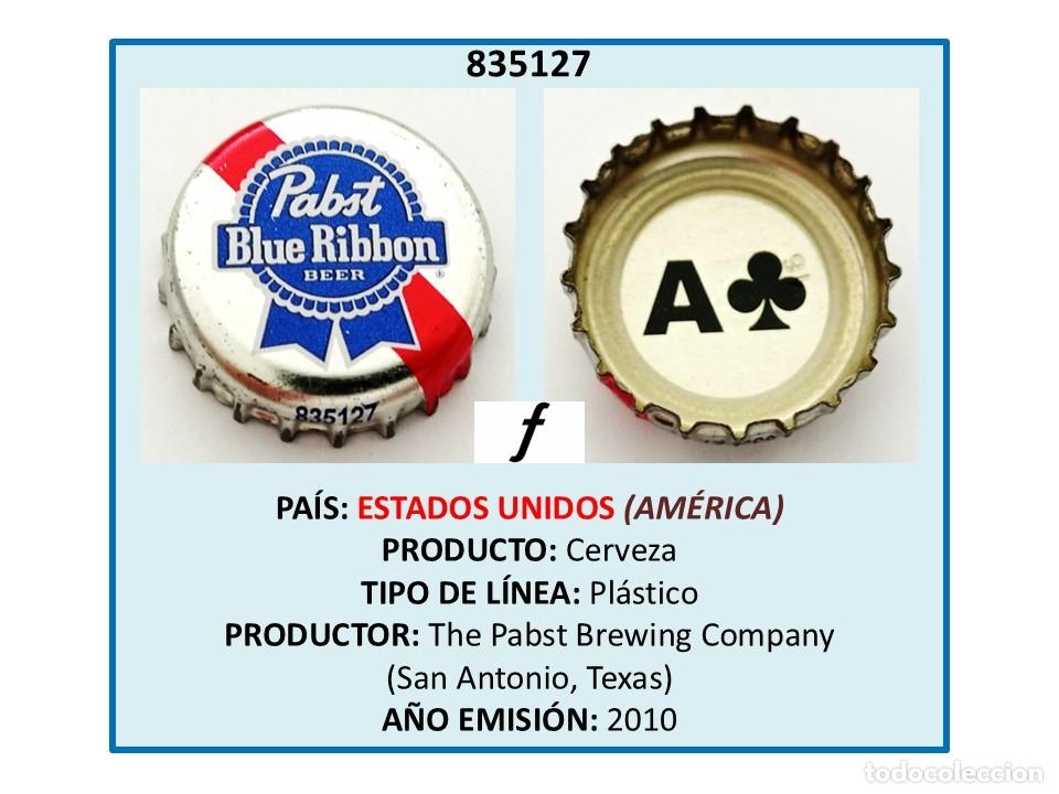 Coleccionismo de cervezas: TAPON CORONA CAPSULA CHAPA CERVEZA PABST BLUE RIBBON (ESTADOS UNIDOS)