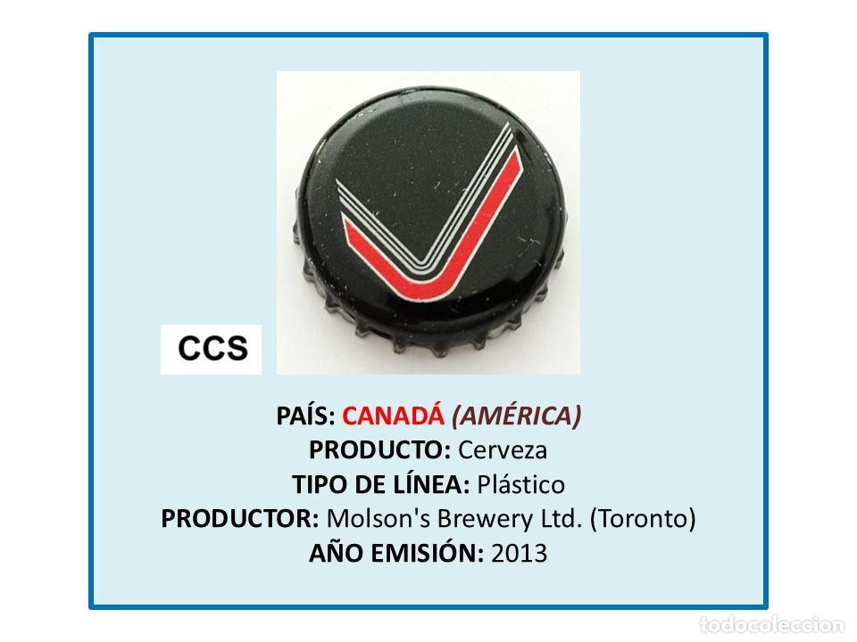 Coleccionismo de cervezas: TAPON CORONA CAPSULA CHAPA CERVEZA CARLING BLACK LABEL (CANAD&Aacute;)