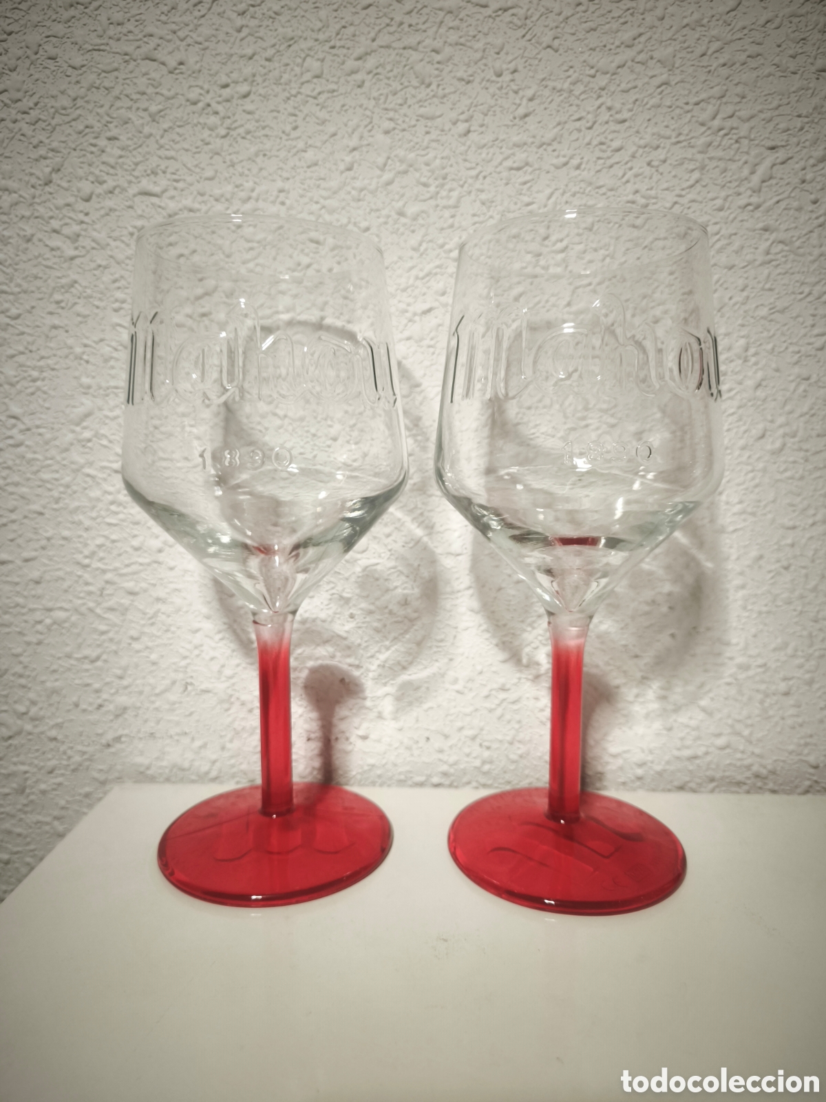 Coleccionismo de cervezas: 2 copas cerveza mahou