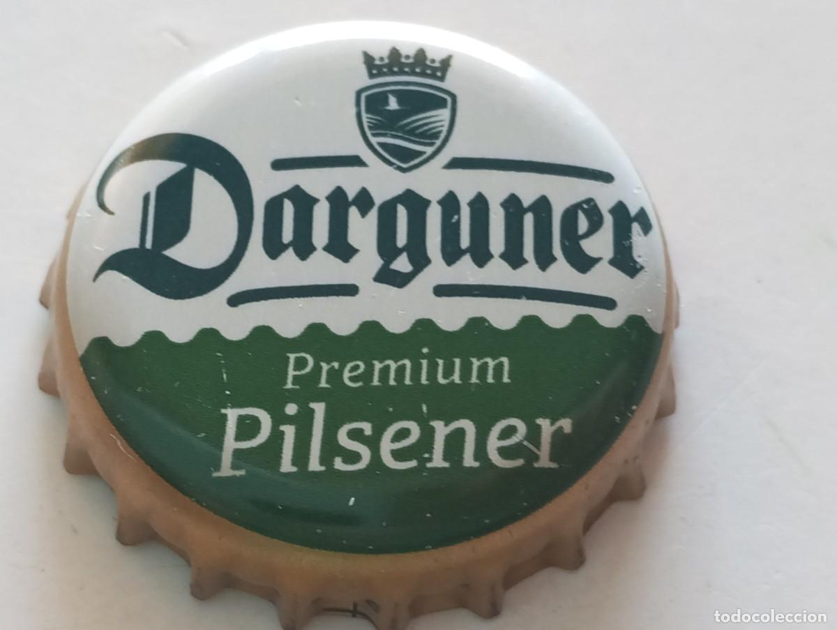 Coleccionismo de cervezas: Chapa tap&oacute;n corona de la cerveza alemana DARGUNER PREMIUM PILSENER