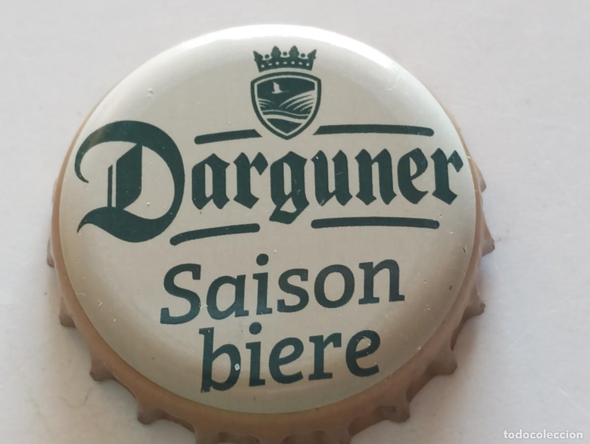 Coleccionismo de cervezas: Chapa tap&oacute;n corona de la cerveza alemana DARGUNER SAISON BIERE