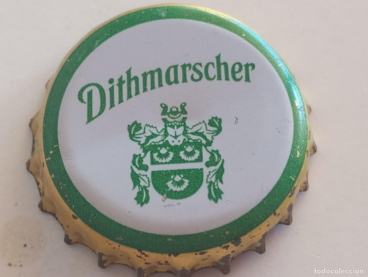 Coleccionismo de cervezas: Chapa tap&oacute;n corona de la cerveza alemana DITHMARSCHER
