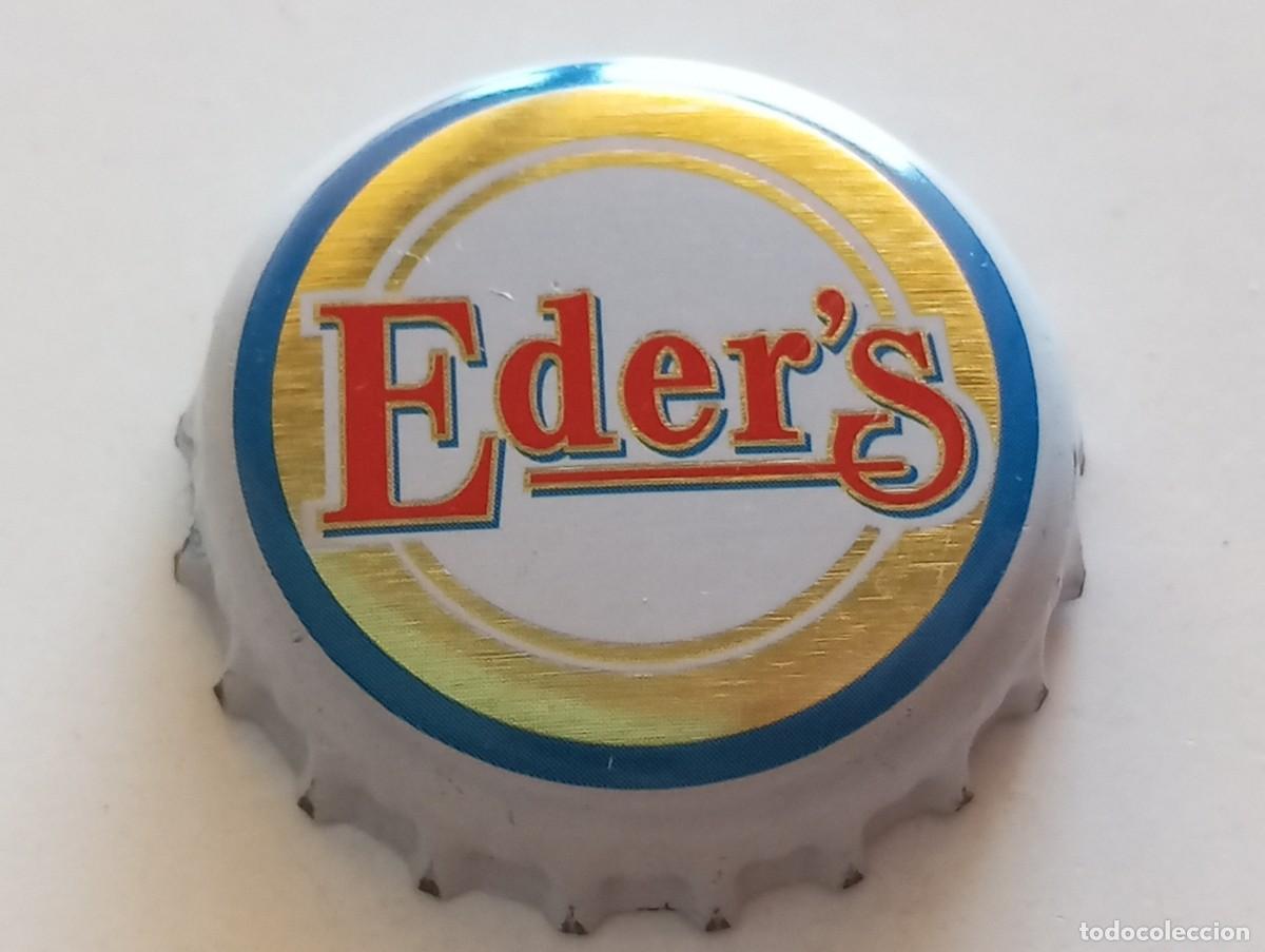 Coleccionismo de cervezas: Chapa tap&oacute;n corona de la cerveza alemana EDER'S