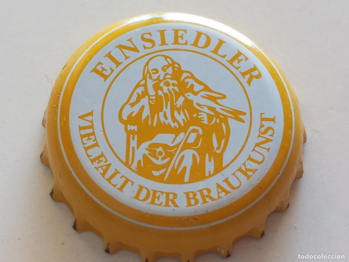 Coleccionismo de cervezas: Chapa tap&oacute;n corona de la cerveza alemana EINSIEDLER VIELFALT DER BRAUKUNST