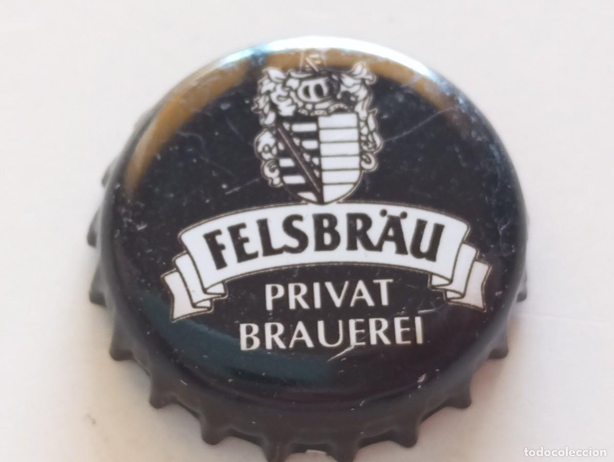 Coleccionismo de cervezas: Chapa tap&oacute;n corona de la cerveza alemana FELSBR&Auml;U PRIVAT BRAUEREI