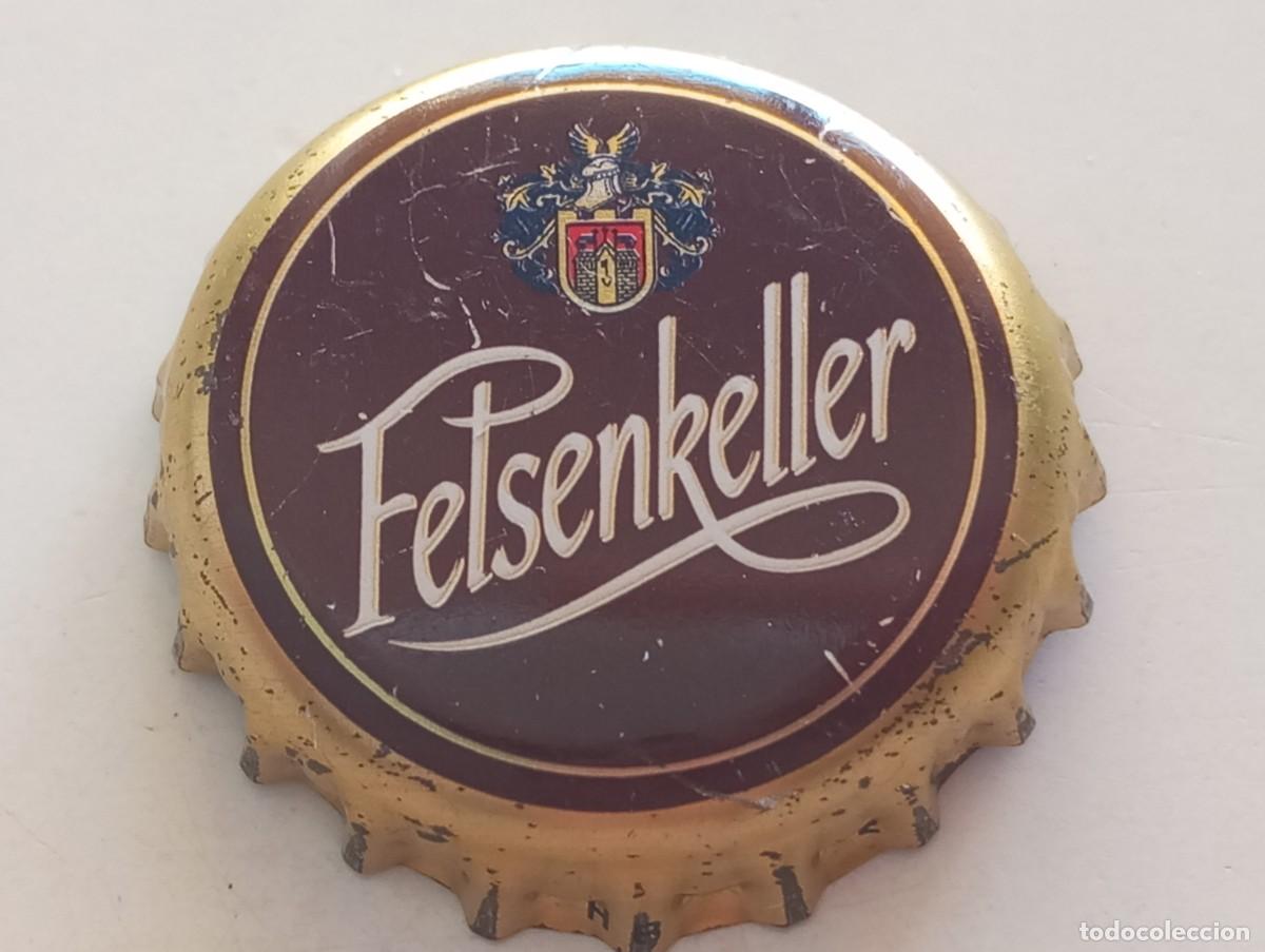 Coleccionismo de cervezas: Chapa tap&oacute;n corona de la cerveza alemana HERFORDER FELSENKELLER