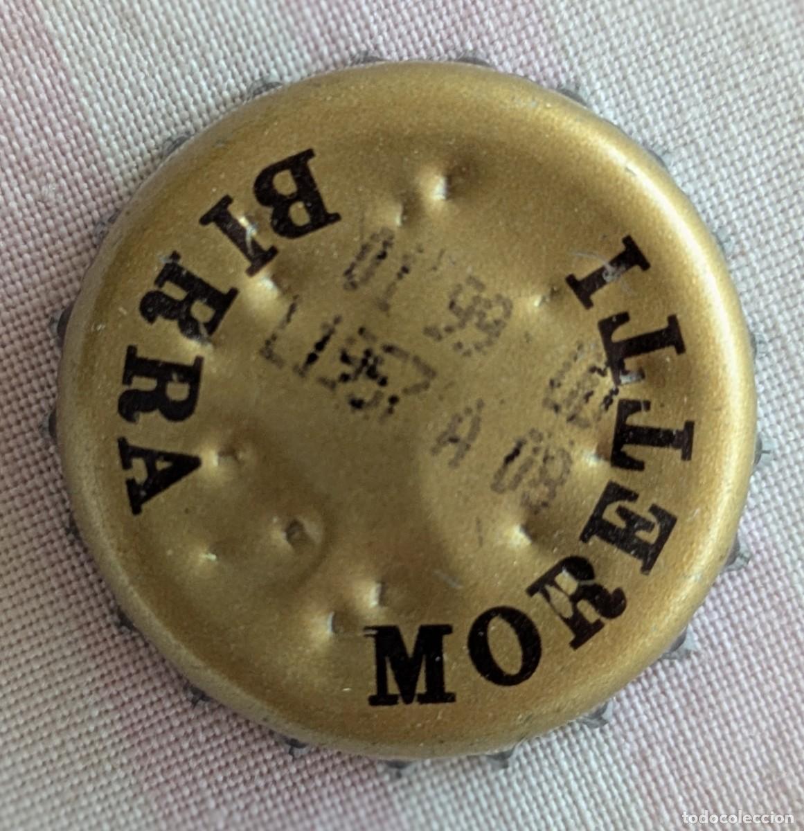 Coleccionismo de cervezas: Chapa corona Birra Moretti