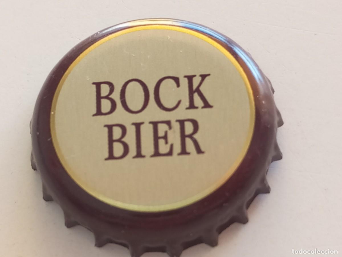 Coleccionismo de cervezas: Chapa tap&oacute;n corona de la cerveza alemana FREIBERGISCH BOCK BIER