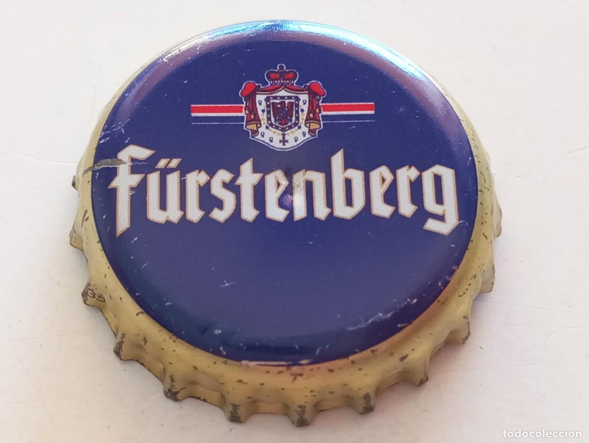 Coleccionismo de cervezas: Chapa tap&oacute;n corona de la cerveza alemana F&Uuml;RSTENBERG
