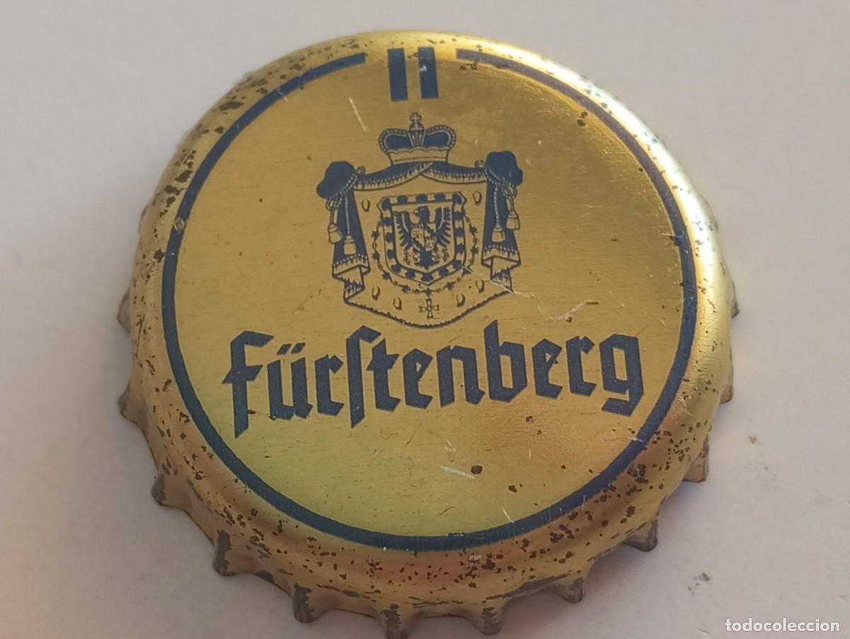 Coleccionismo de cervezas: Chapa tap&oacute;n corona de la cerveza alemana F&Uuml;RSTENBERG