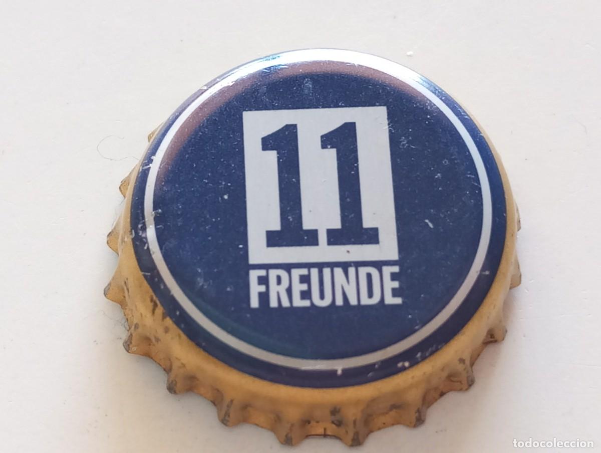 Coleccionismo de cervezas: Chapa tap&oacute;n corona de la cerveza alemana GAFFEL K&Ouml;LSCH - 11 FREUNDE